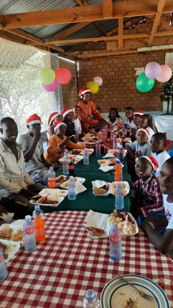 Christmas Lunch at Orphanage